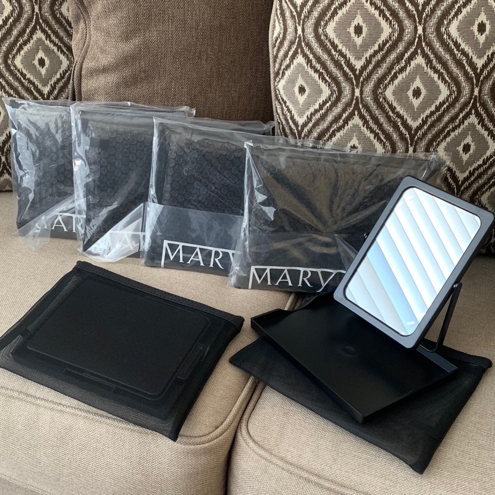 6 Mary Kay Mirrors with Tray Bundle